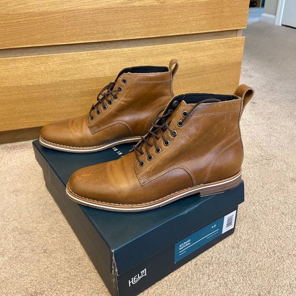 Helm Boots - Zind Natural, Size 9, Teak Color main image 9